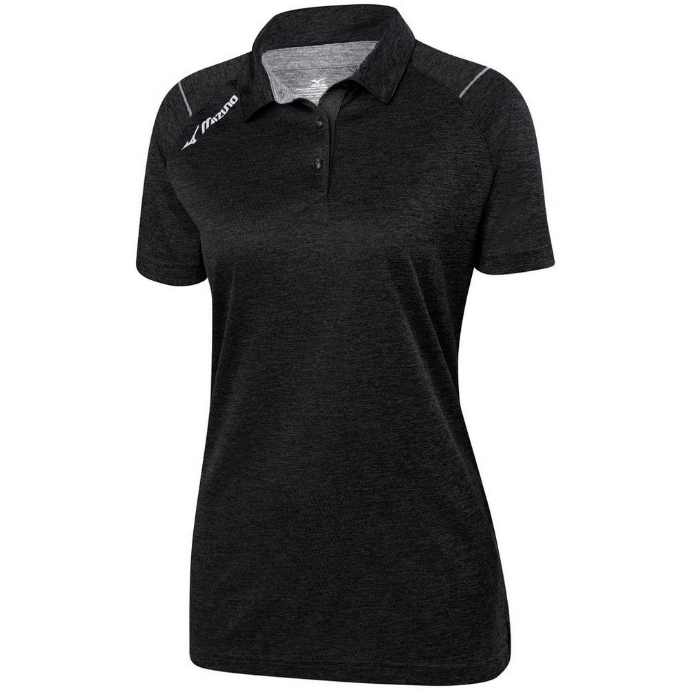 Polo Mizuno Pallavolo Donna - Nere - 57349-KNSA